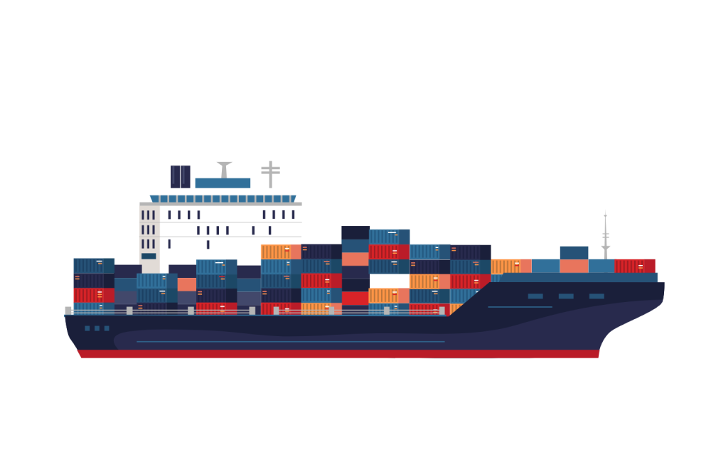 container ship