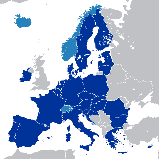 EU single market map